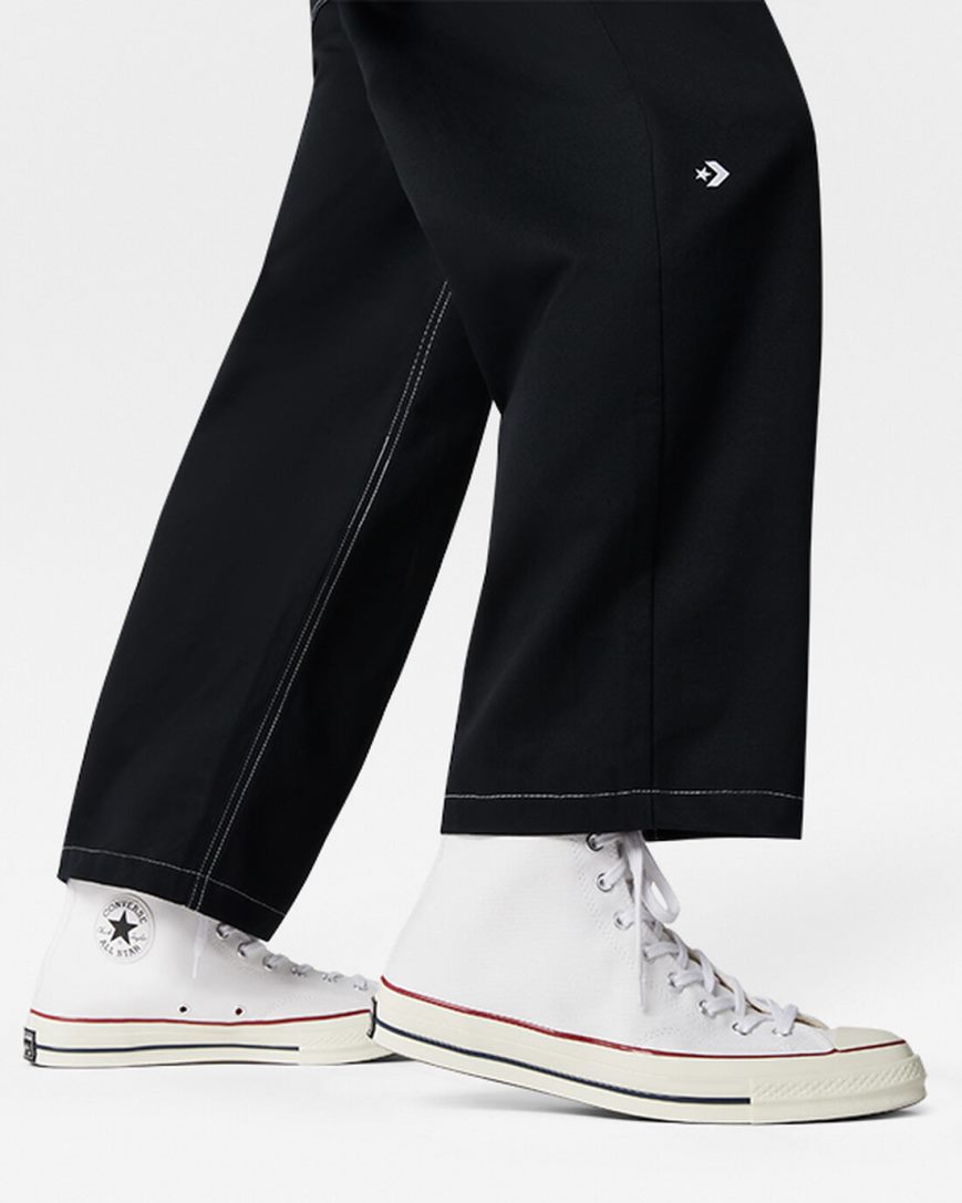 Pánské Kalhoty Converse Five Pocket Černé | CZ MQYV53